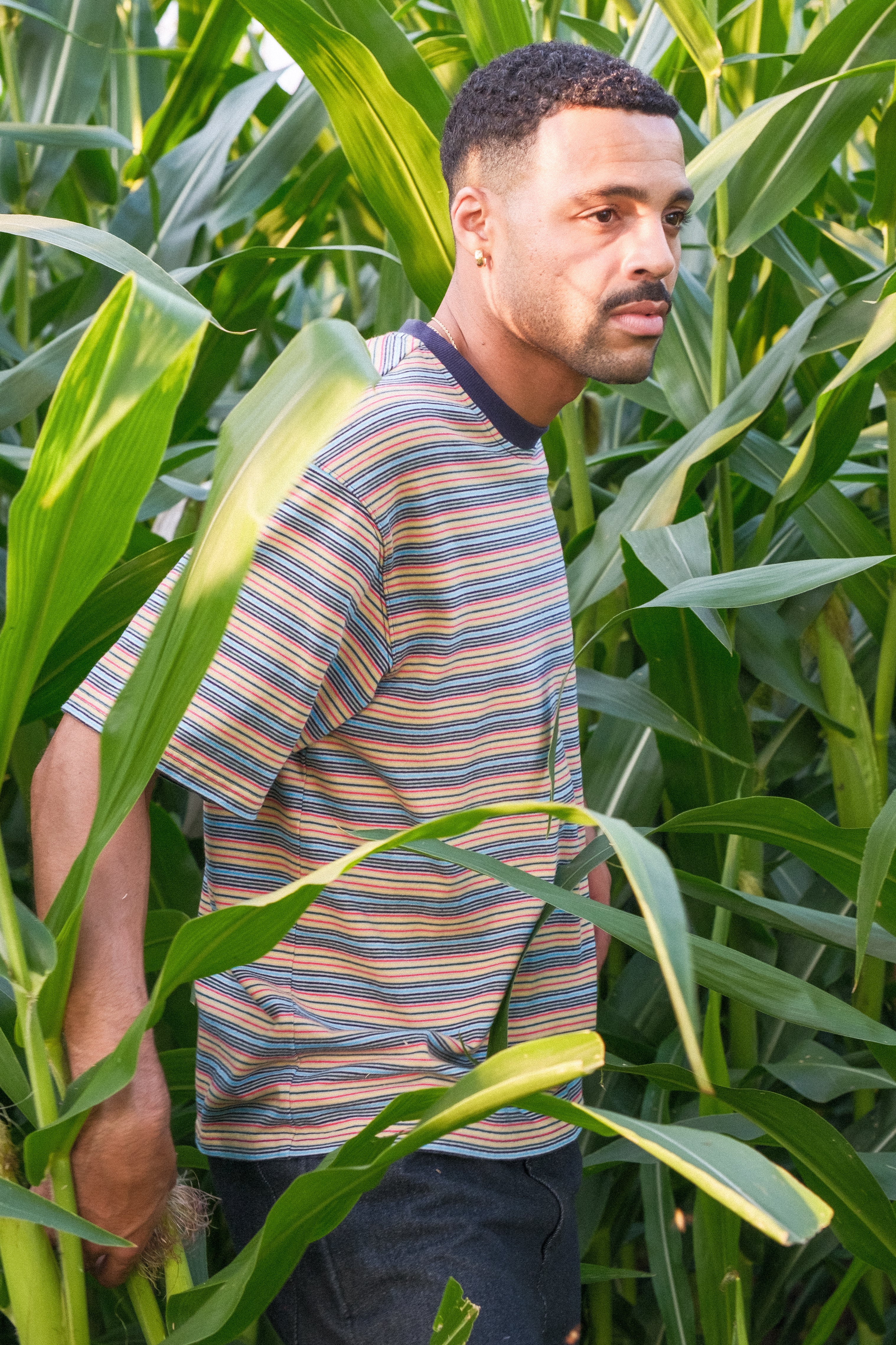 Bert Striped Tee [Navy] - Image 3