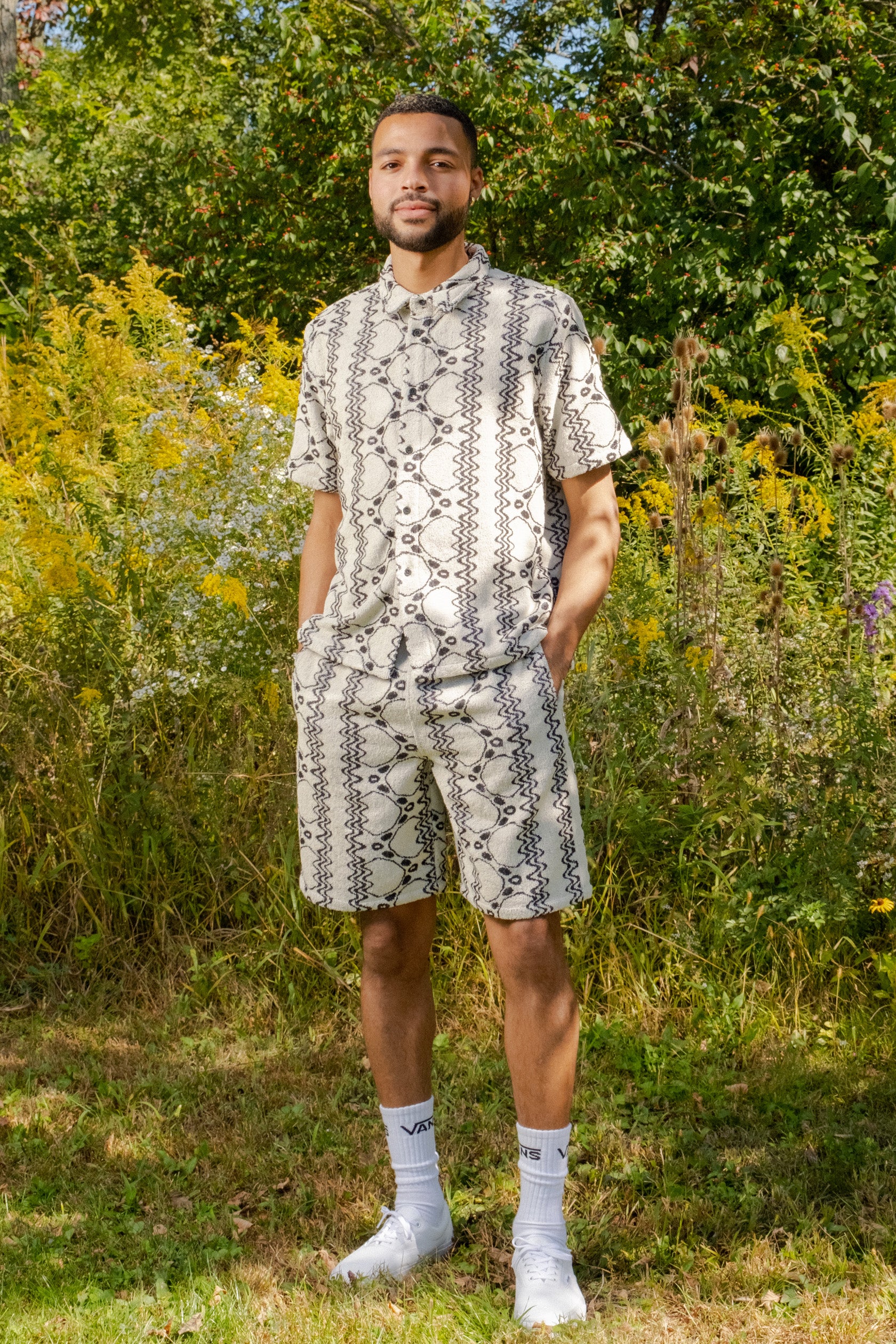 Loop Short Sleeve Shirt [Taupe] - Image 3