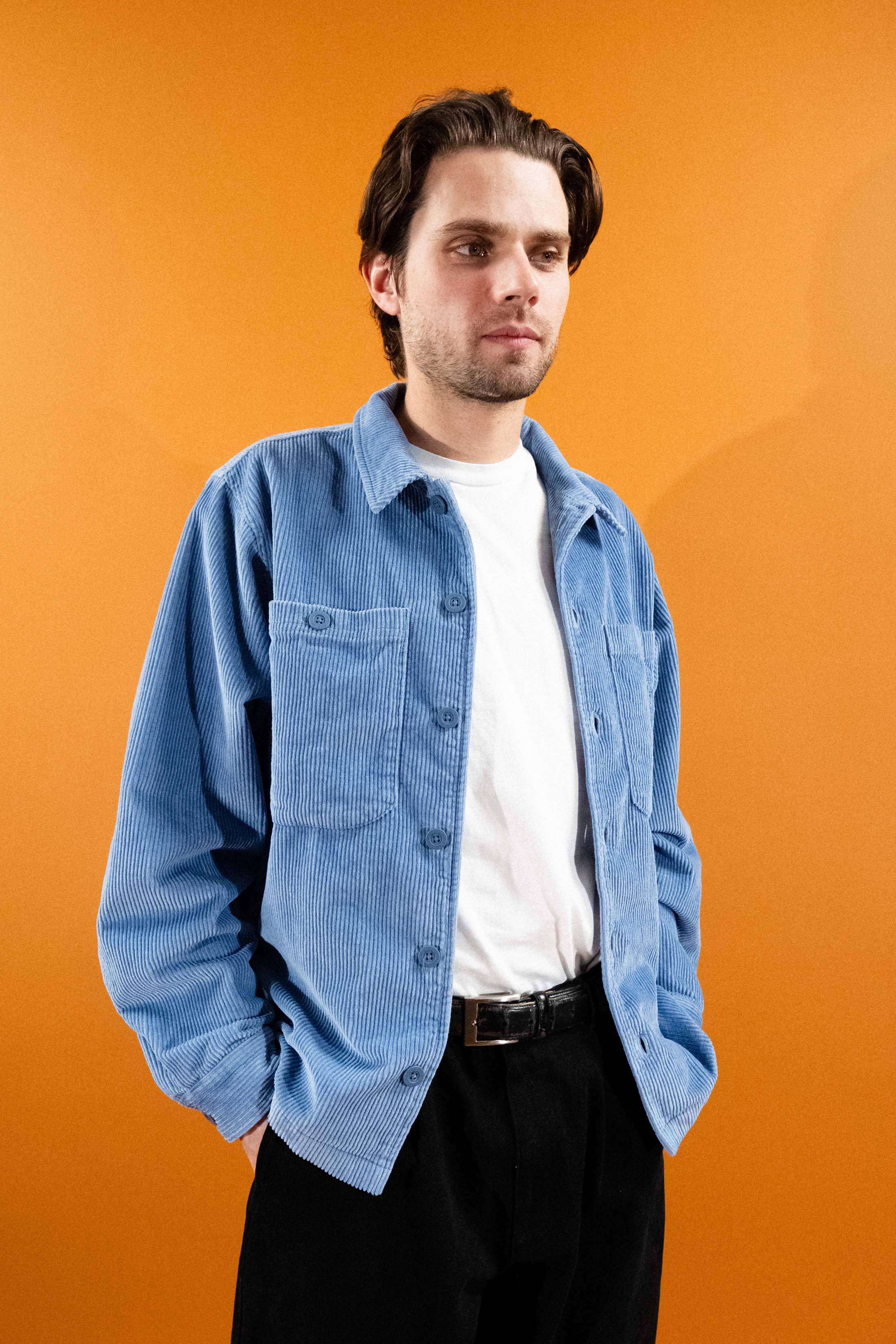 Montauk Long Sleeve Button Up Shirt [Ocean] - Image 2