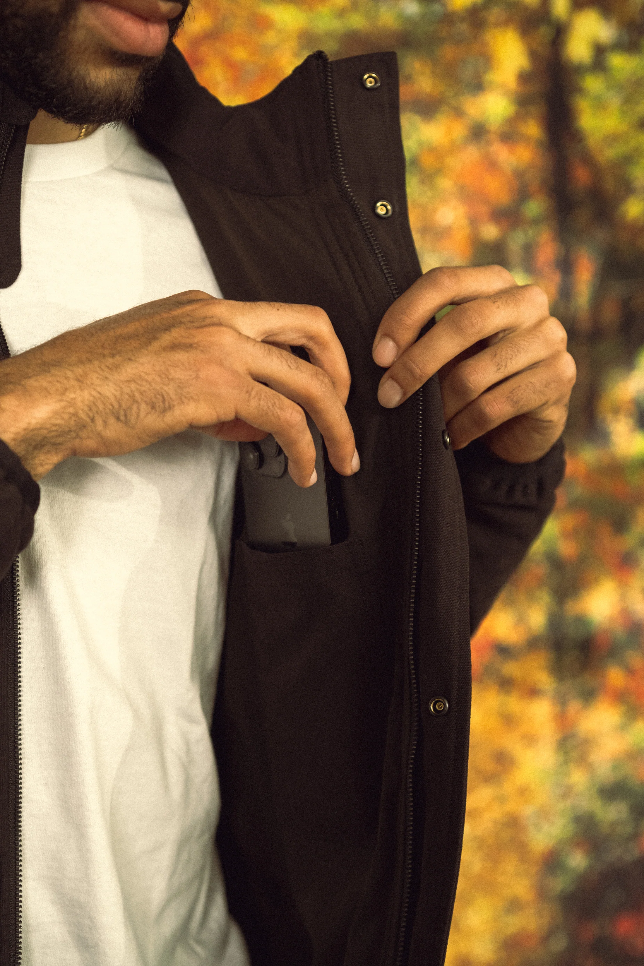 Path Quilted Jacket [Black] - Image 4