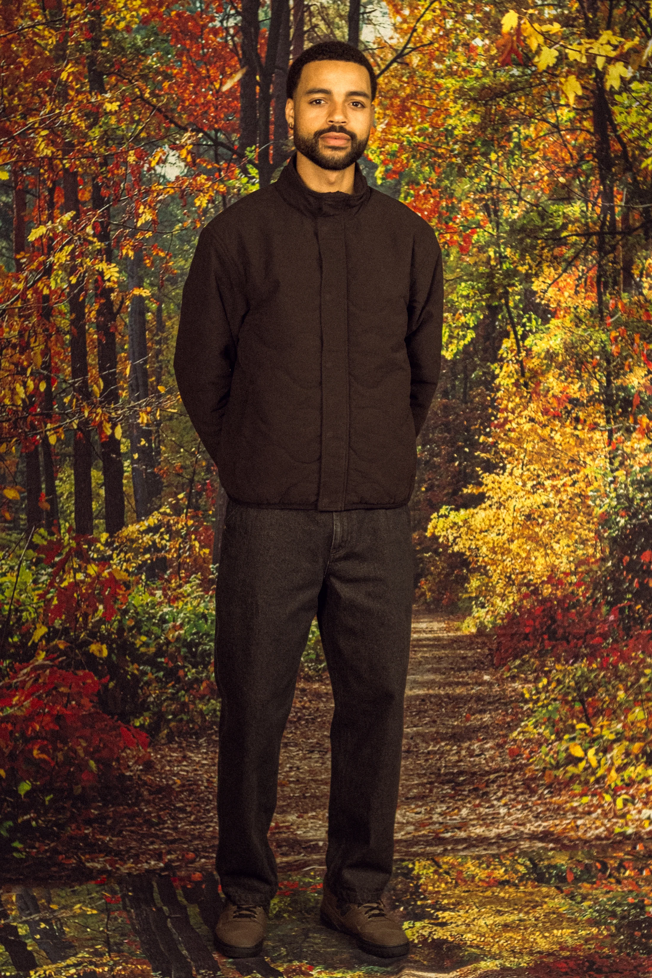 Path Quilted Jacket [Black] - Image 6