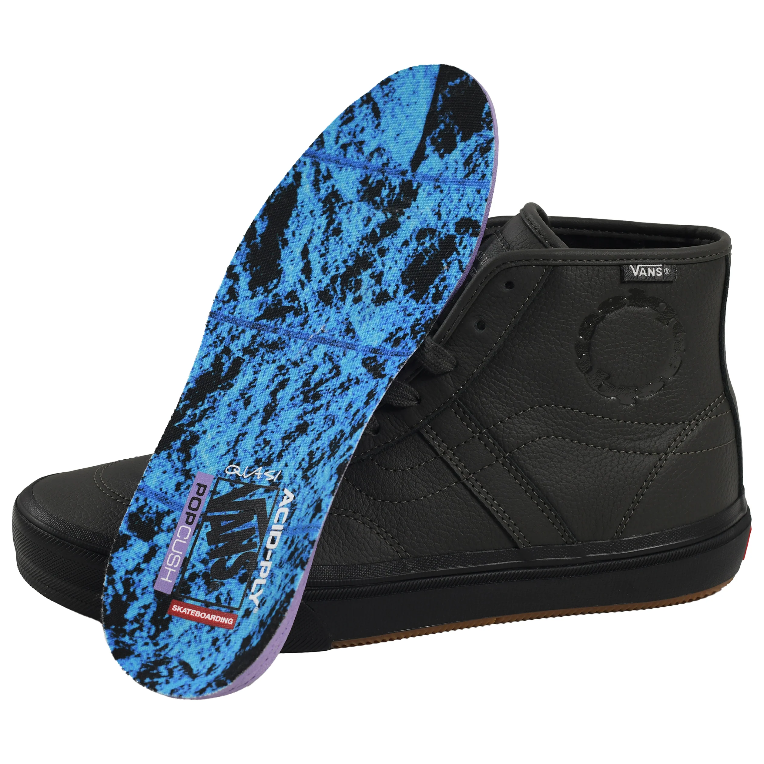Quasi x Vans Crockett Hi Decon [Charcoal] - Image 3