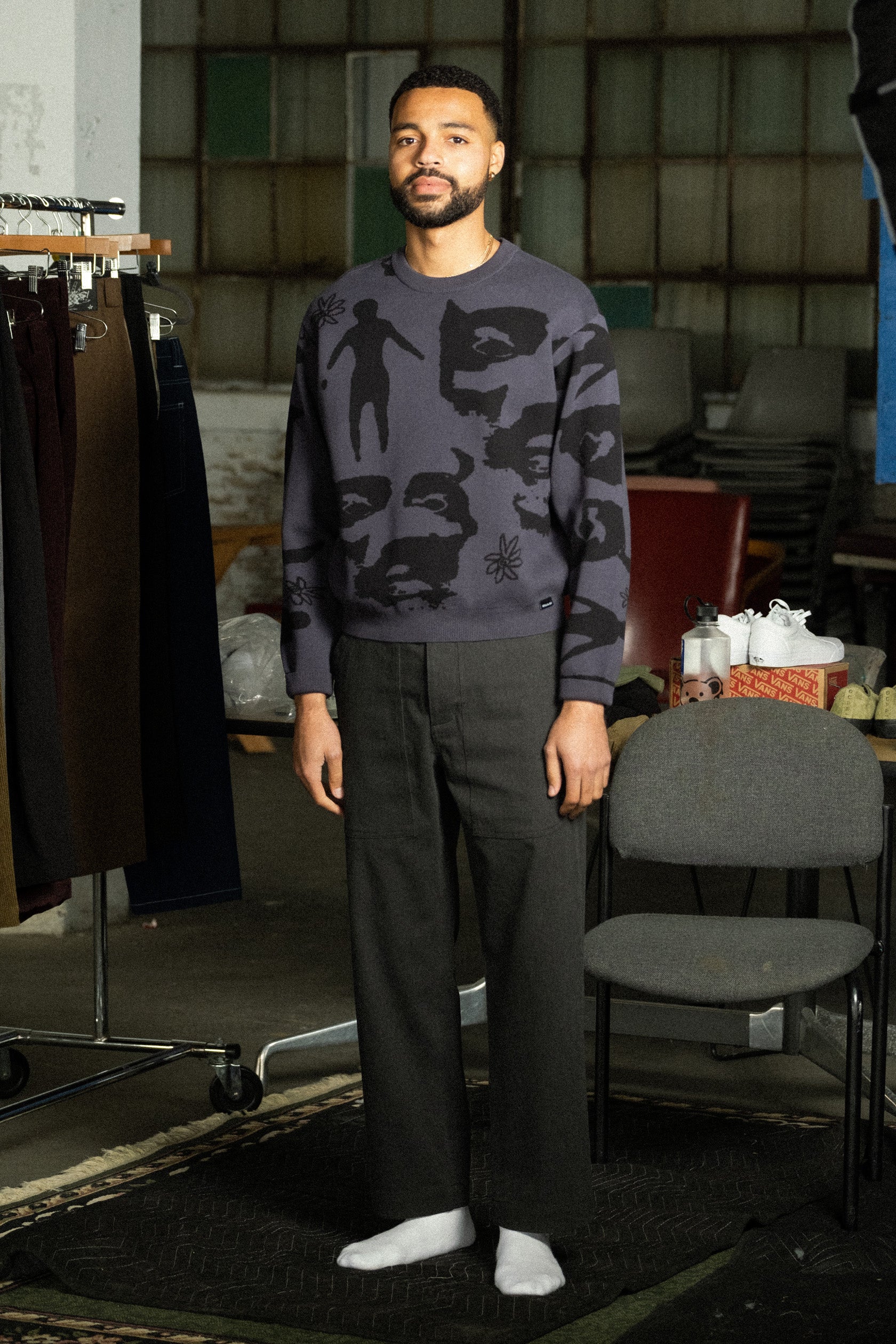 Stoneage Sweater [Ocean] - Image 3