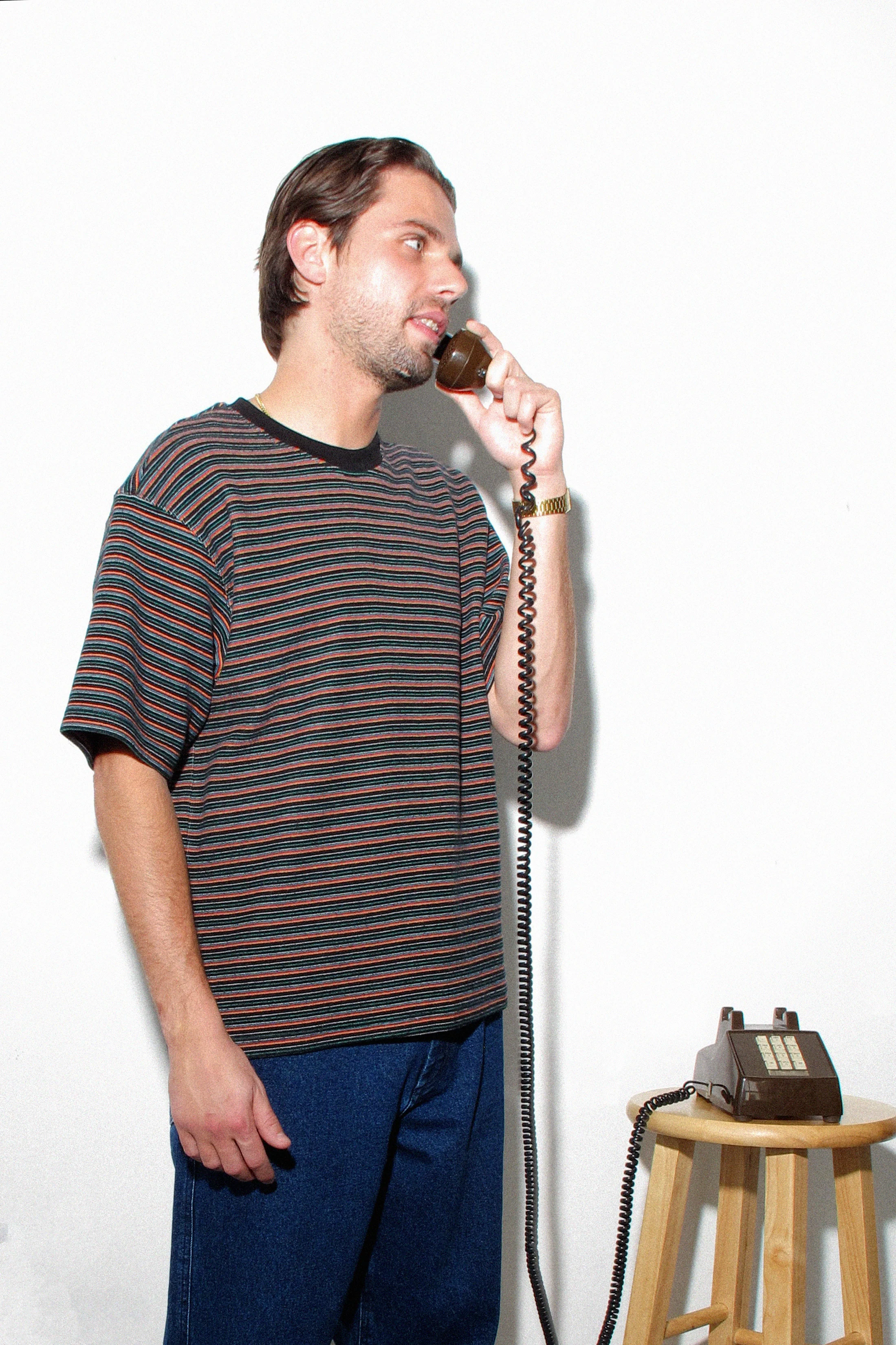 Sync Striped Tee [Black] - Image 2