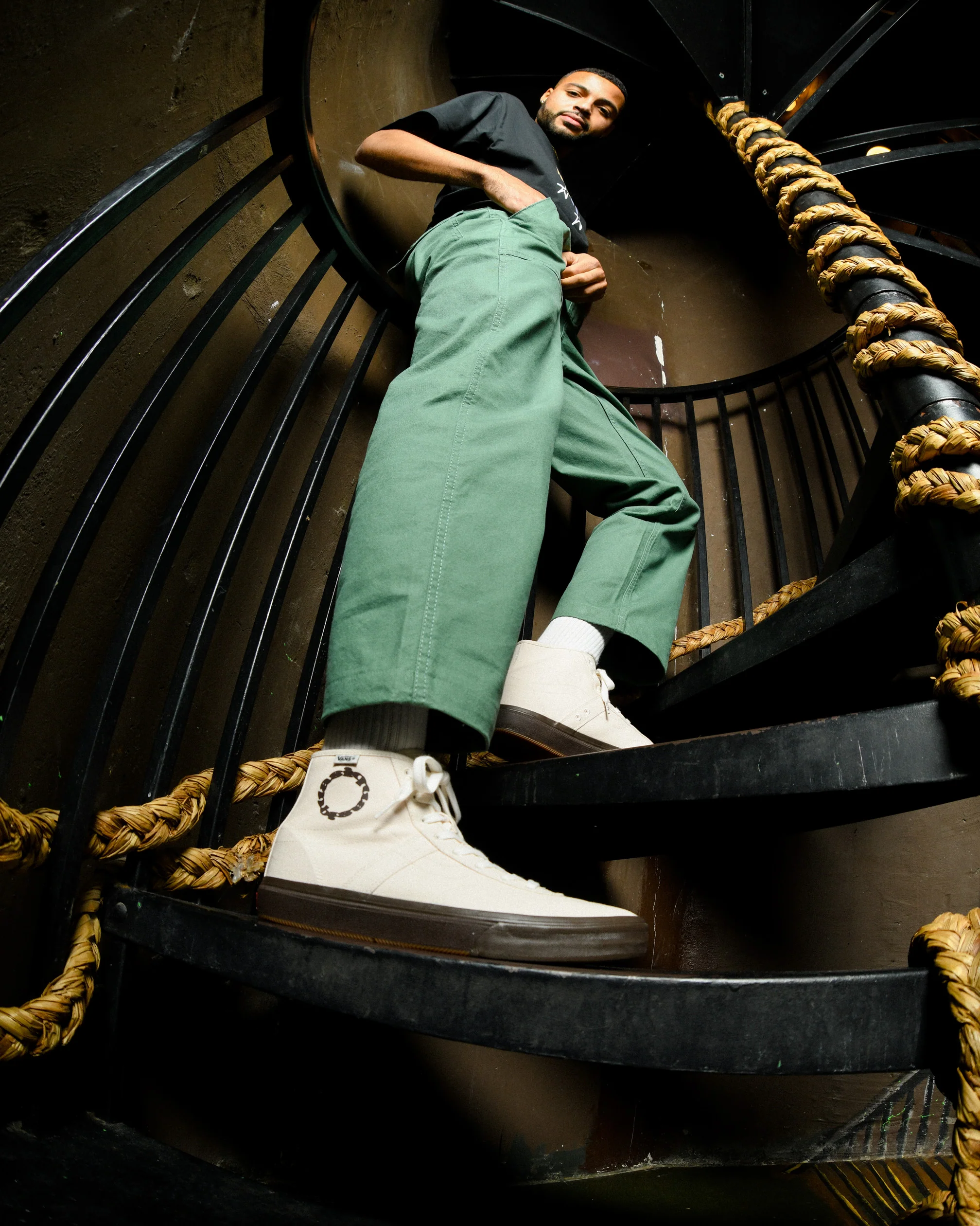 Quasi x Vans Crockett Hi Decon [White] - Image 8